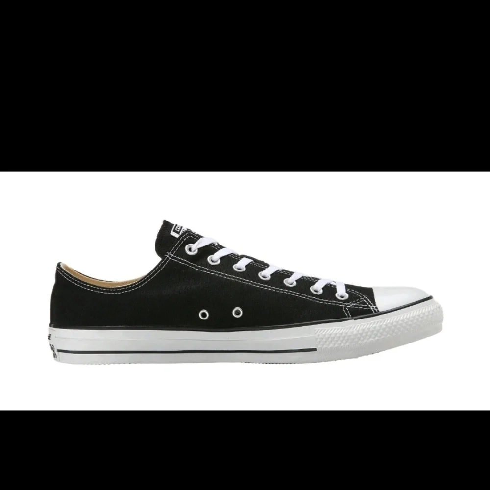 Converse Chuck Taylor All Star Low Top Unisex Shoes Sneakers M9166 -Black - Picture 7 of 9